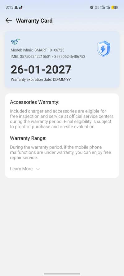 Infinix Smart 10