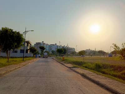 Sector J 10 Marla Road 1 Boulevard Heighted Location Solid Land Possession Utility Charges Paid Plot For Sale