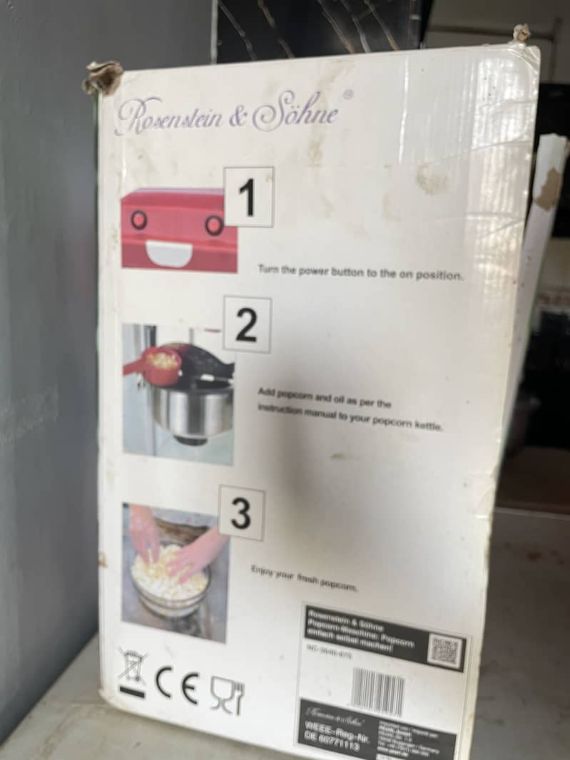 Popcorn machine 6