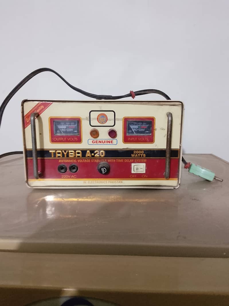 Automatic Voltage Stabilizer (2000 Watts) 0