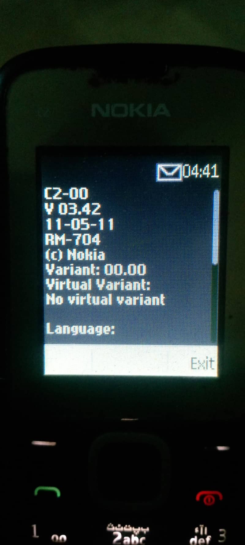 Nokia C2-00 4