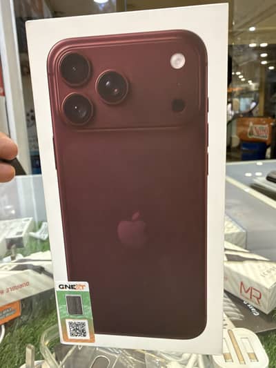 Apple iPhone  18 Promax 256 Gb Pta approved G next Burgundy