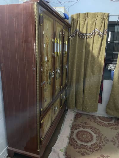 3 door iron Almari