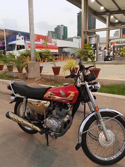 Honda CG 125 S Gold Edition self