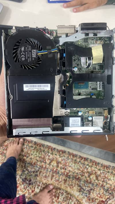 Lenovo M910Q with lenovo TIO24Gen3 Monitor 24 inch