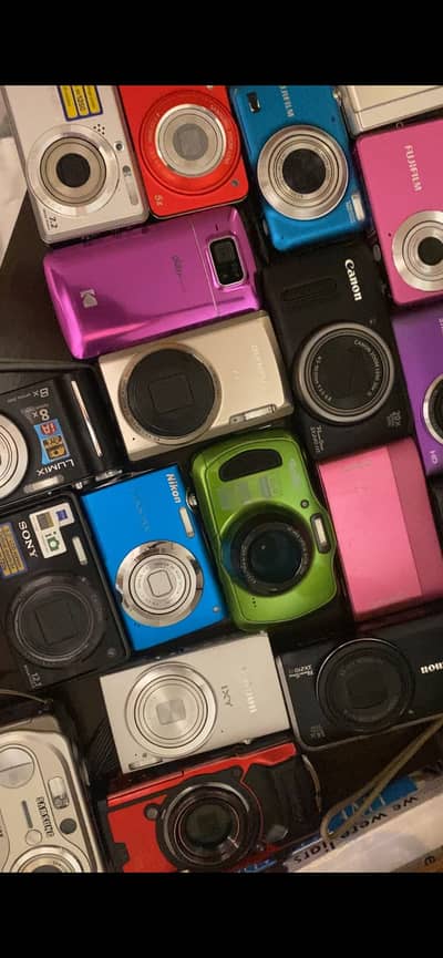 Canon Nikon Sony digicams