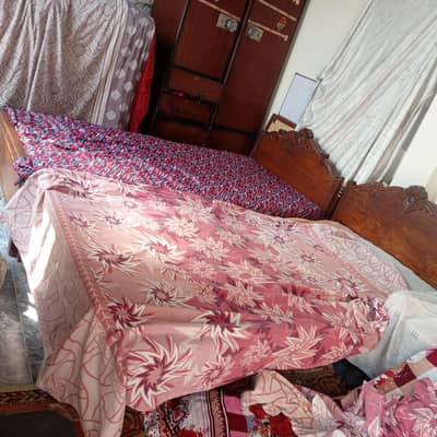 2 single beds at lalazar Wah cantt