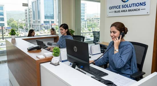 Computer Operator & Receptionist Required (Female)