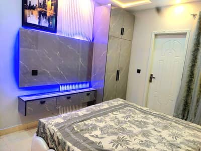 Fully Furnished Brand New Luxry Flat in Sajjad Centre H3 Block Near Emporium Mall Johar Town Lahore