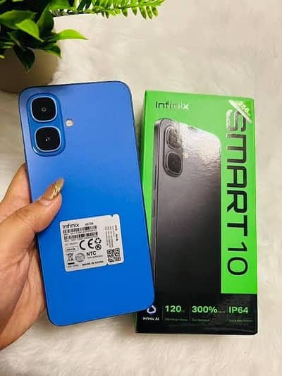 Infinix smart 10 All to all ok 10/10 pta approved complete set 8/64