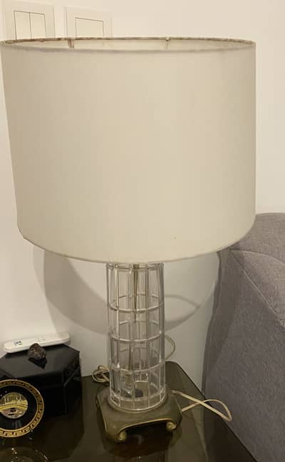 Crystal table lamp