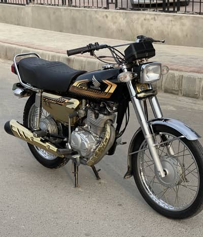 HONDA CG 125S Gold Edition 2025 Model