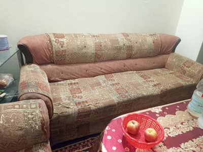wooden 5 seater Sofa