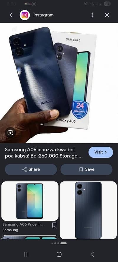 Samsung Mobile A06