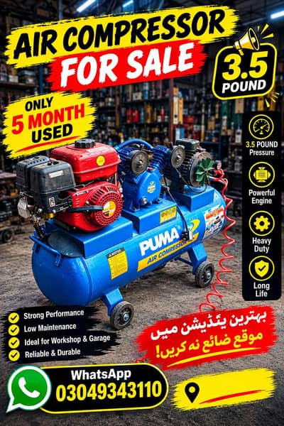 3.5 pound Air compressor