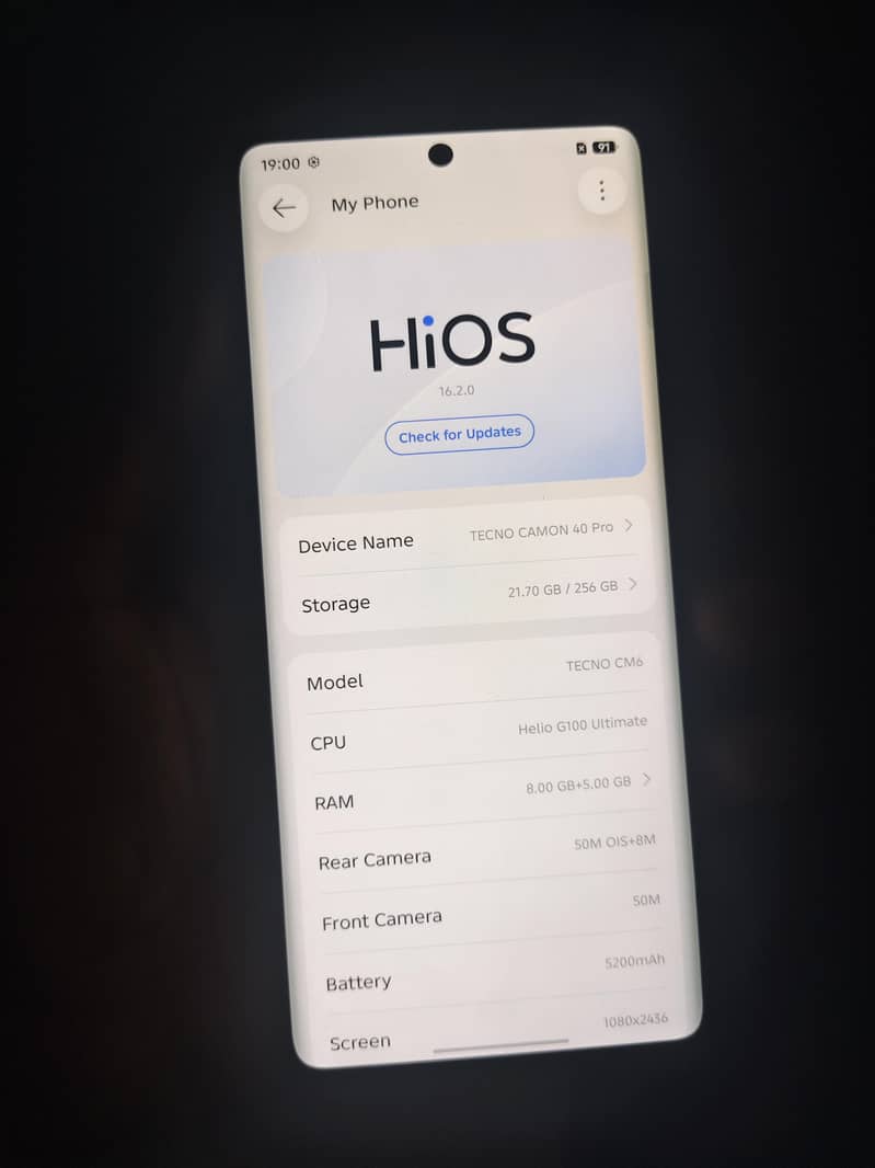 Tecno CAMON 40 Pro 2