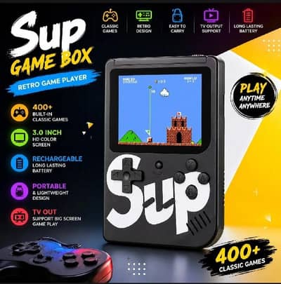 Sup|Gamebox 400+ games Special for 6to13years childrens