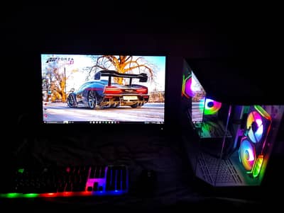 Gaming PC High End In Very Low Price With 30 Inch LED All Setup