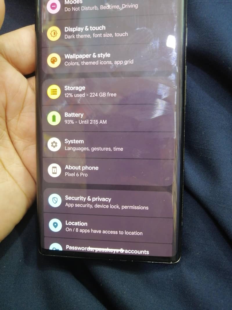 Google Pixel 6 Pro 9