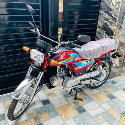 Honda CD 70 | Model 2026 | 780 KM Use Only Call | Red Honda CD 70