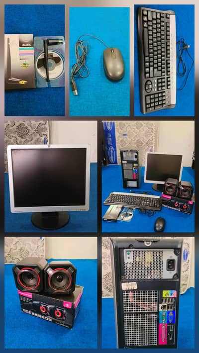 Dell OptiPlex 760 PC Complete Setup with Monitor & Accessories