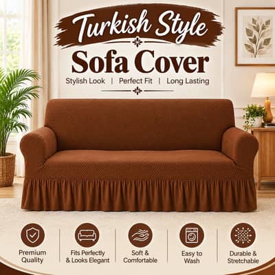 Jersy sofa cover | customise sofa cover | fitted sofa cover