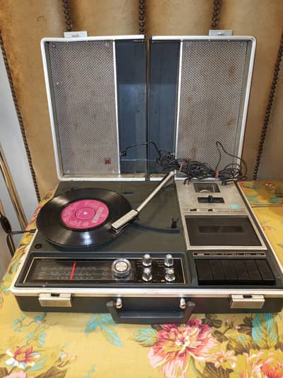 National Panasonic 3 in 1 Record Player Original Japan Made