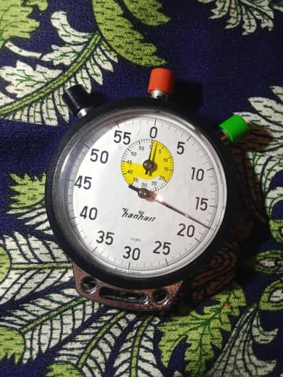 hanhart stopwatch ⏱ Made in Germany 98% condition