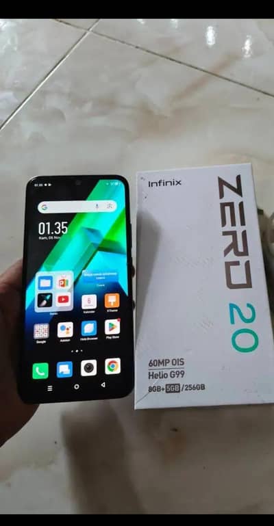 Infinix Zero 20 high speed 256gb8gb final