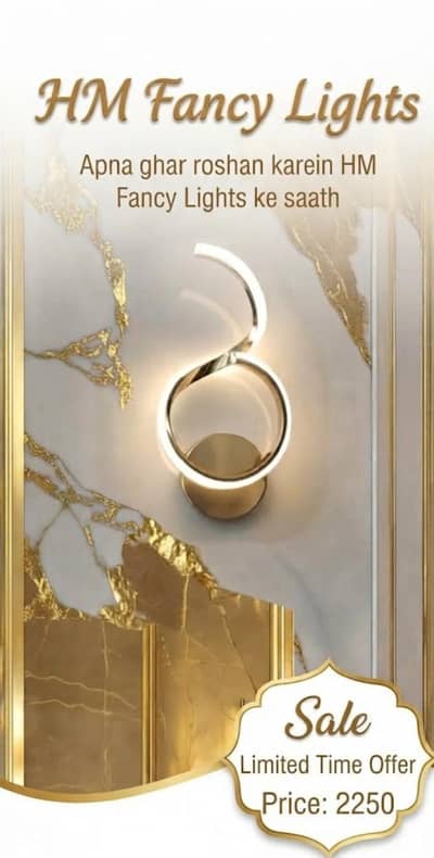 Led wall light