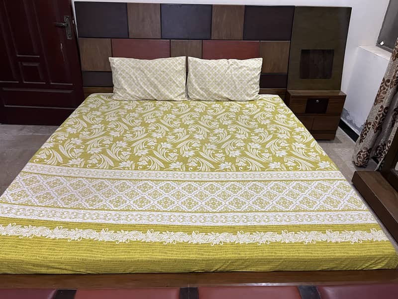 King size bed set 1