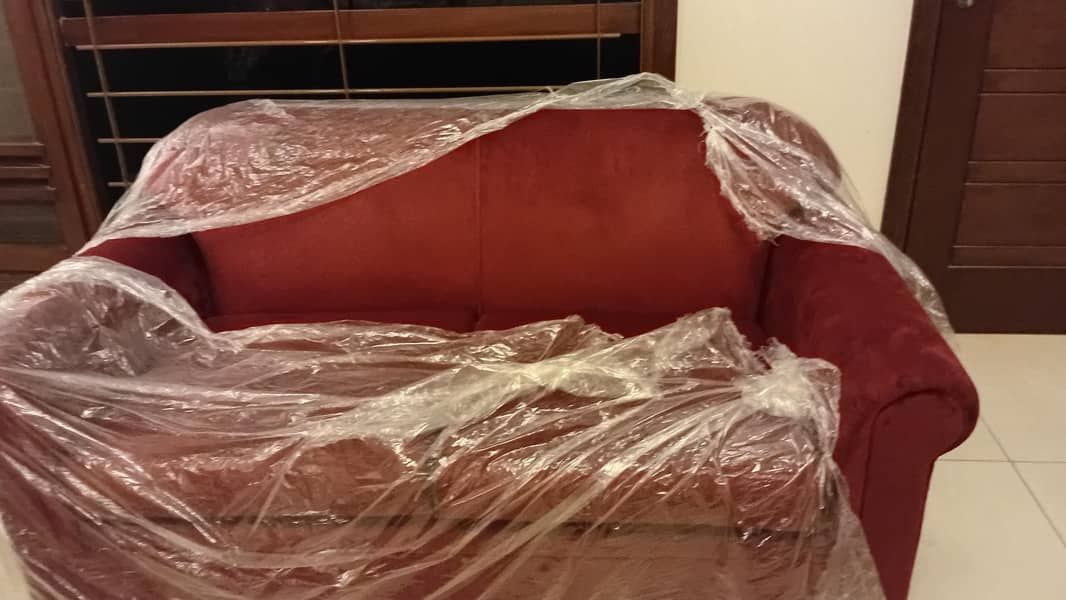 Velvet Sofa Set 5
