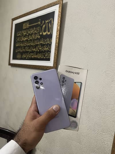 Samsung A32 Official PTA Approved with box for sale