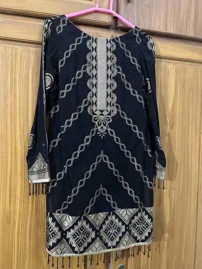 Black & Golden Broshia Suit