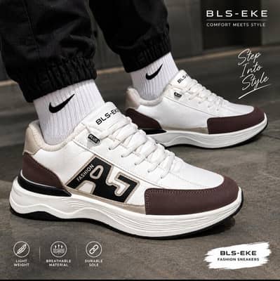 FLASH SALE — Stylish BLS-EKE Fashion Sneakers, Size 8 — Urgent Sale!!
