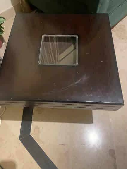 Center Table with two side tables 2