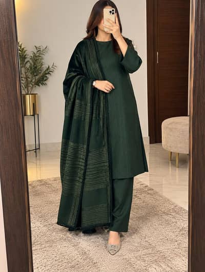 Luxury Winter volume   Chamki zari dhanak