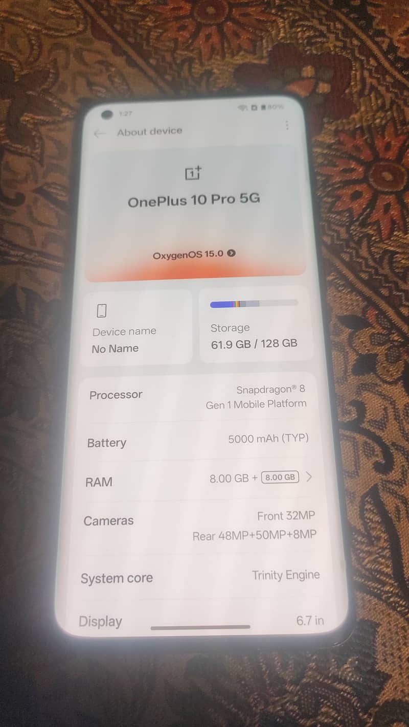 One Plus 10 Pro 5