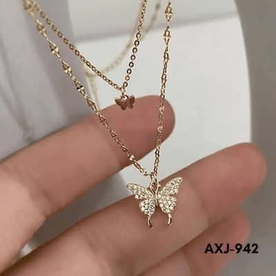 “Beautiful butterfly necklace for women’s 