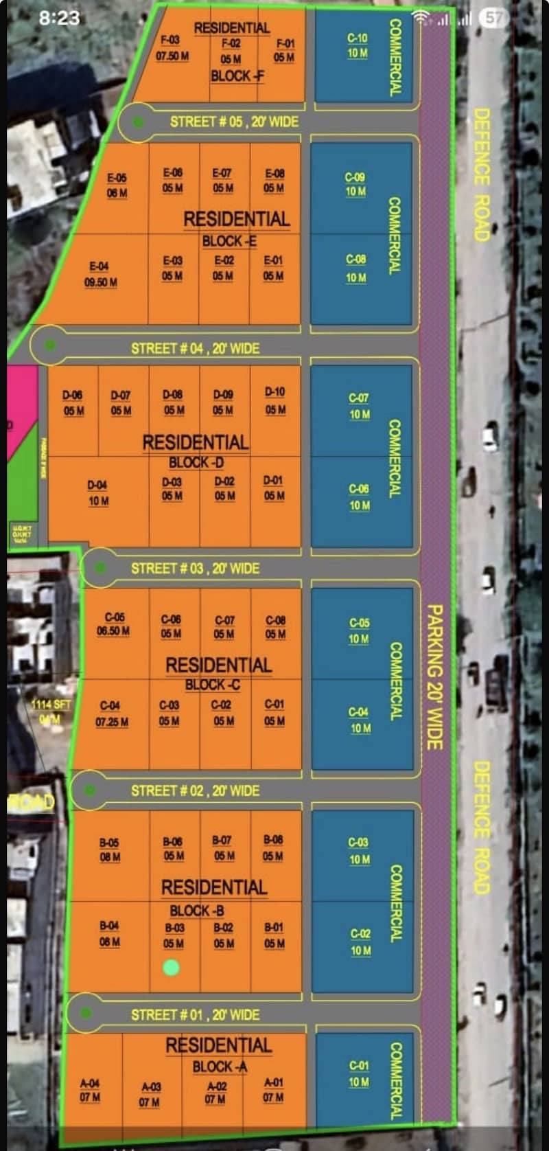 5 Marla plot for sale 1