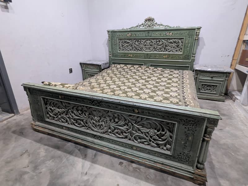 Double Bed, Dressing, Side Table Side Table Dressing 1