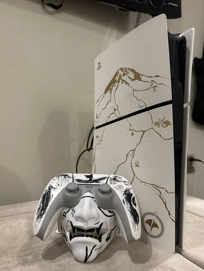 Ps5 Slim Disc Ghost Of Yotei + Games + Ps Plus