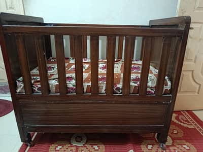 Baby Wooden Cot For Sale