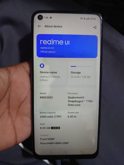 Realme GT Master Edition