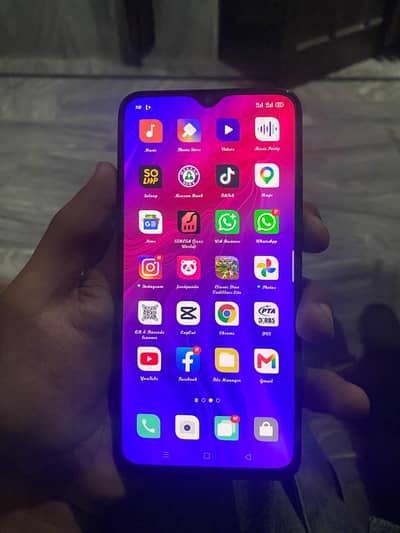 OPPO Reno Z 8/256 purple clr condition 10/8