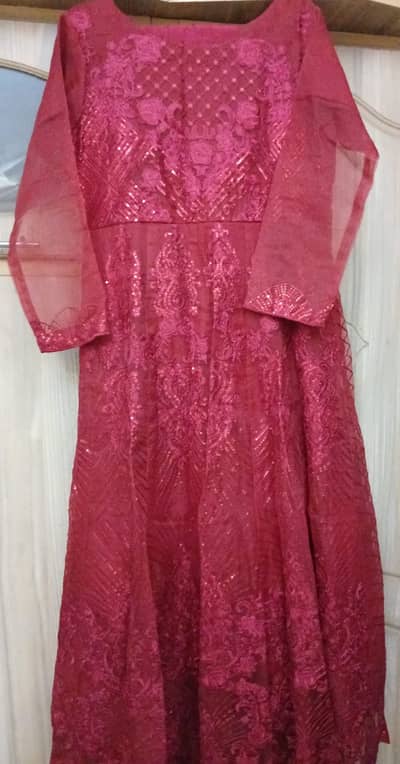 Beautiful red frock
