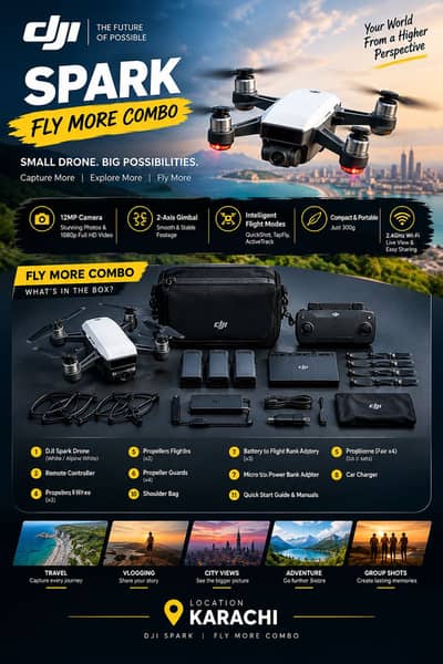Dji Spark Fly More Combo