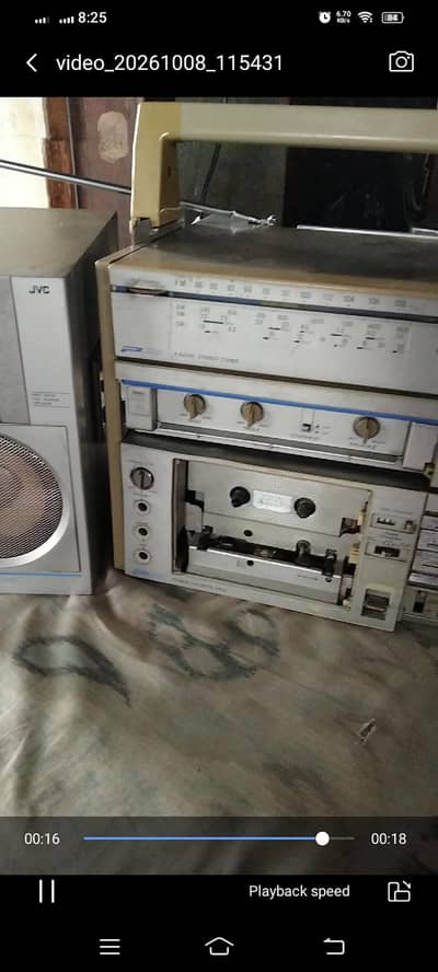 JVC Tape and Radio