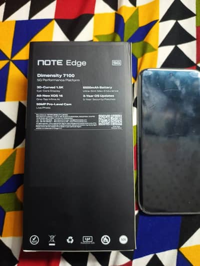 Infinix Note Edge 256GB | PTA Approved | 5 Months Warranty