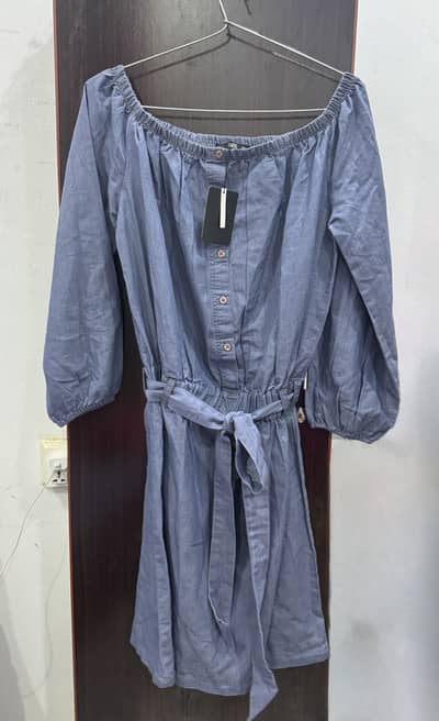 Denim dress/Tagged (never worn)